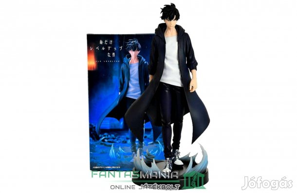 17cm Anime figura Solo Leveling: Sung Jinwoo / Jin-Woo talpazattal