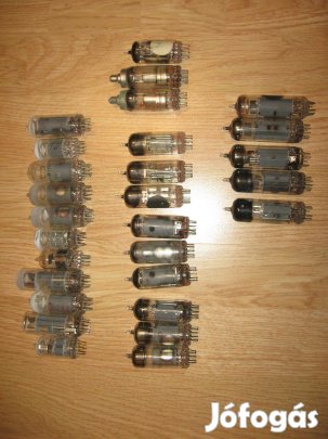 17db Elektroncső Rádiócső Vákuumcső Tungsram EF80 ECL84 ECH81 Eabc80 P