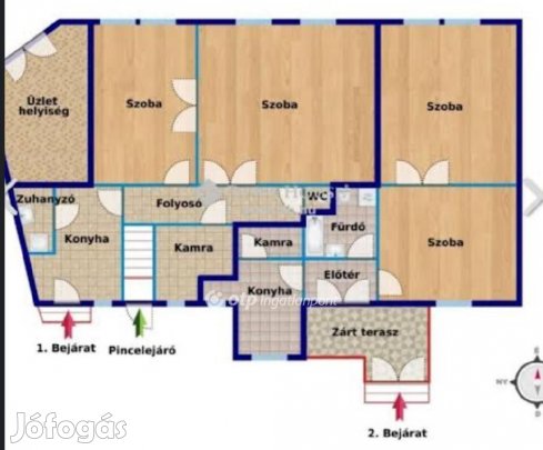 180 nm-es ház eladó Nagykanizsa