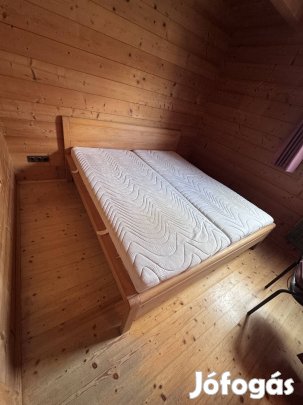 180x200 tölgyfa franciágy