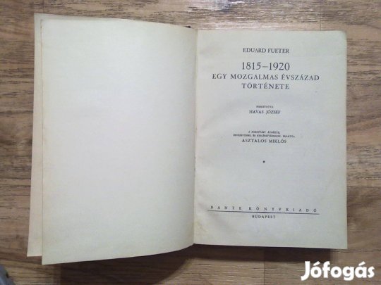 1815-1920 egy mozgalmas évszázad története (1935)
