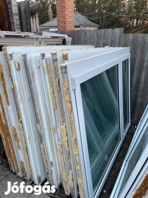 1850x1380 bontott műanyag ablakok nagy méret választékban eladók!