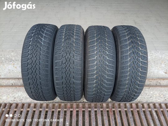 185/65 R15" Dunlop használt téli garnitúra