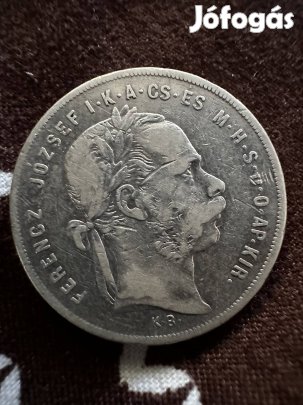 1878 ezüst 1 forint Ferenc József