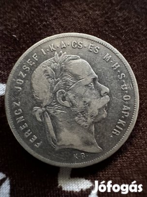 1878 ezüst 1 forint Ferenc József