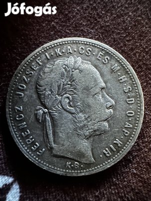 1881 ezüst 1 forint Ferenc József