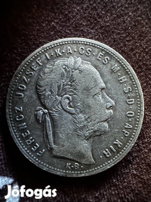 1881 ezüst 1 forint Ferenc József