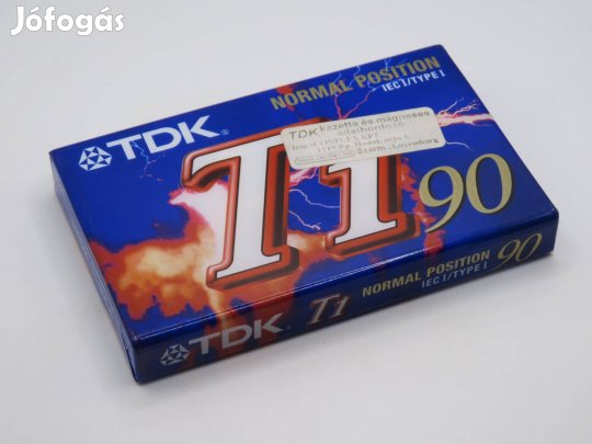 188 - Kazetta - TDK T1 90