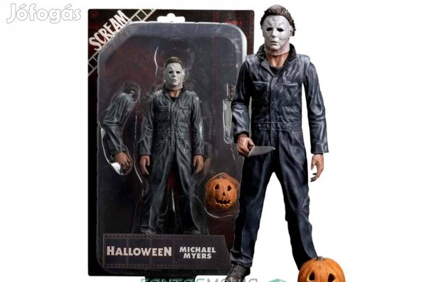18-20cm Halloween 1978 Horror figura Michael Myers szoborszerű