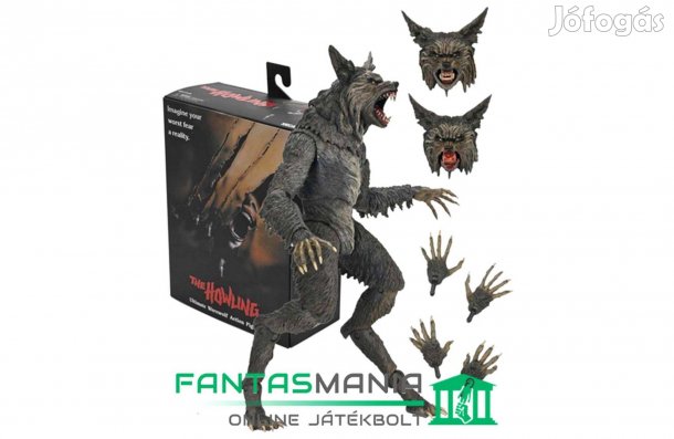18-25cm The Howling Werewolf figura Ultimate Neca 1981 Howling Üvöltés