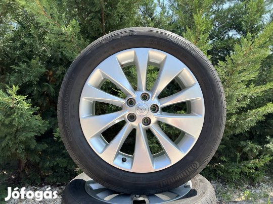 18" 5x105 gyári Opel alufelni nyárigumikkal!
