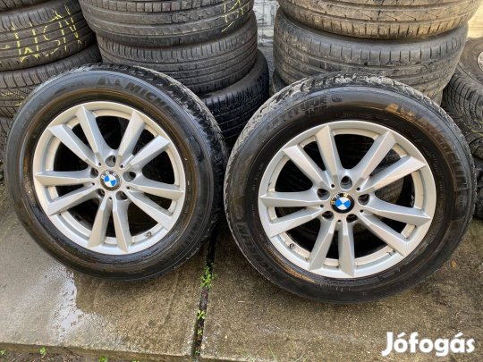 18" BMW F15 X5 gyári alufelni 255/55R18 Michelin gumi Tpms