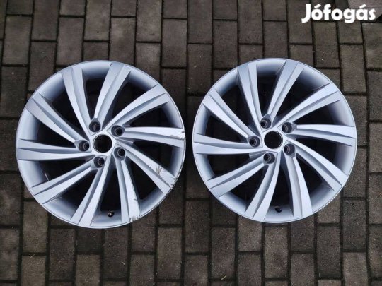 18" Skoda Perseus gyári alufelnik, 1-2 db, pótlás, pótkerék!