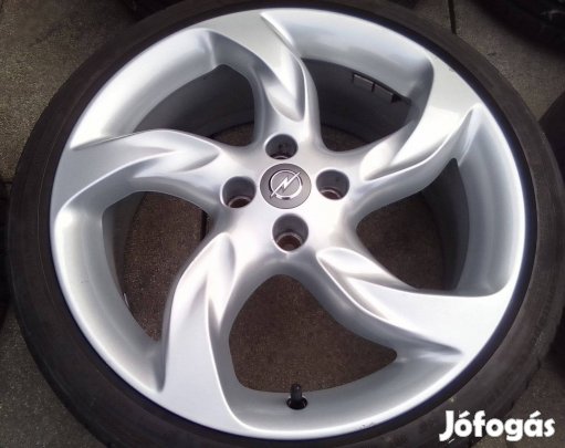 18" gyári Opel Adam alufelni 225/35 Continental nyári gumival