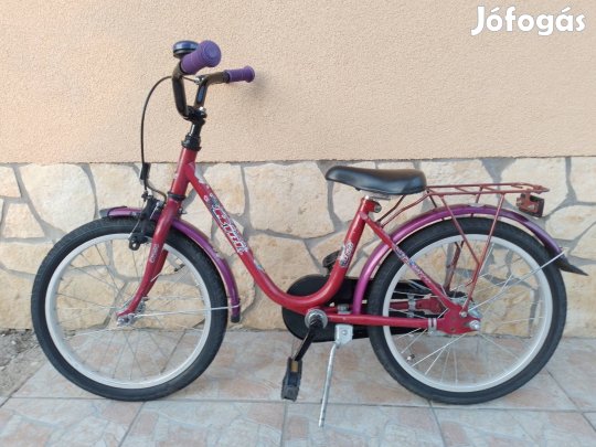 18-as Mélyvázas kontrafékes kislány kerékpár bicikli.