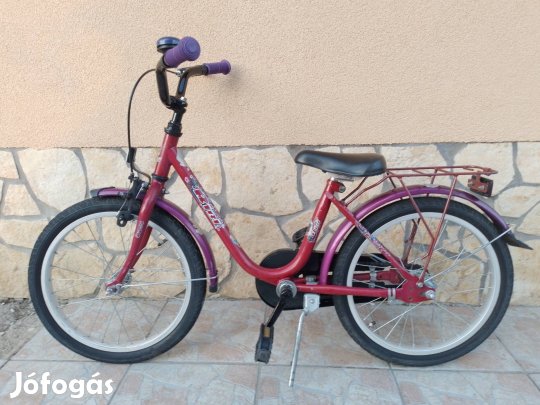18-as Mélyvázas kontrafékes kislány kerékpár bicikli.
