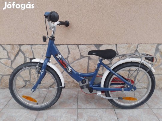 18-as Puky aluvázas kontrafékes gyerek kerékpár bicikli. 