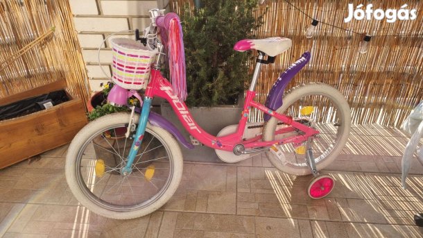 18-as újszerű Polar kislány bicikli 2 db