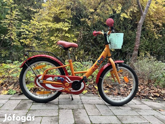 18 collos gyerekbicikli Velencén