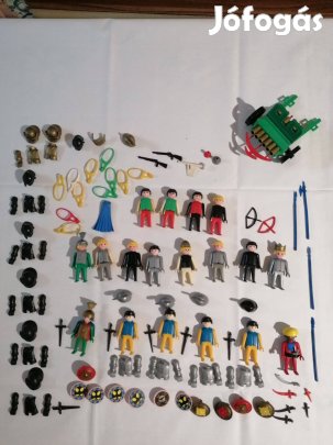 18 db Retro Schenk figura, ágyú és kiegészítők