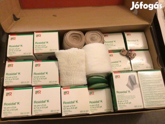 18 db. új Rosidal K fásli, rugalmas pólya 2 méretben Pesterzsébeten