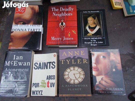 18 db angol nyelvű regény könyv egyben jó állapot english book