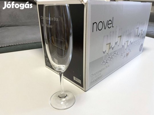 18 db-os pezsgőspohár készlet