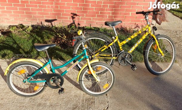18 és 24 collos gyerek kerékpár