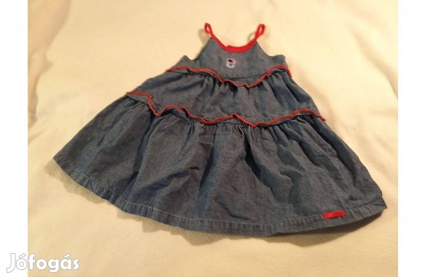 18 hónapos kislánynak vékony anyagú farmerruha