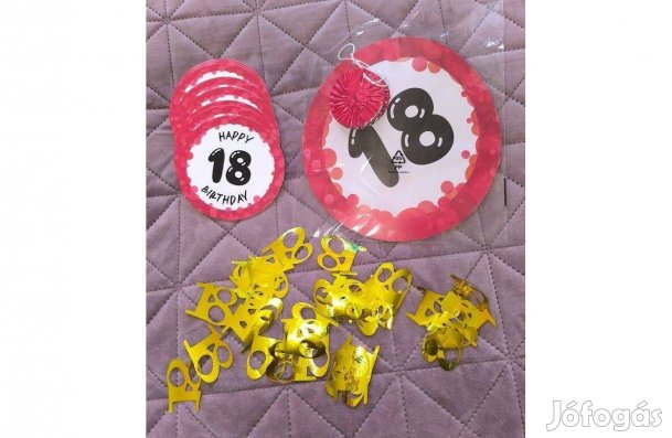 18-ik születésnapi dekorok