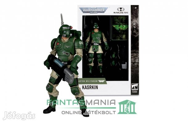 18cm Warhammer 40k figura Astra Militarium Kasrkin katona