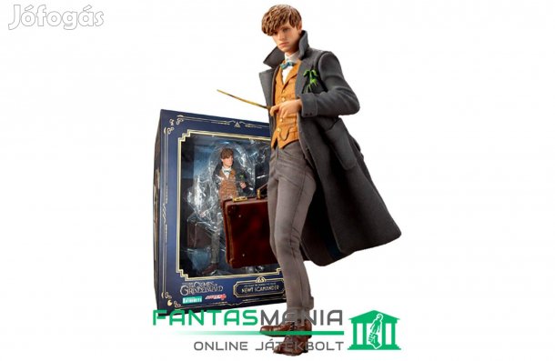 18cm-es Fantastic Beasts figura - Newt Scamander szobor figura