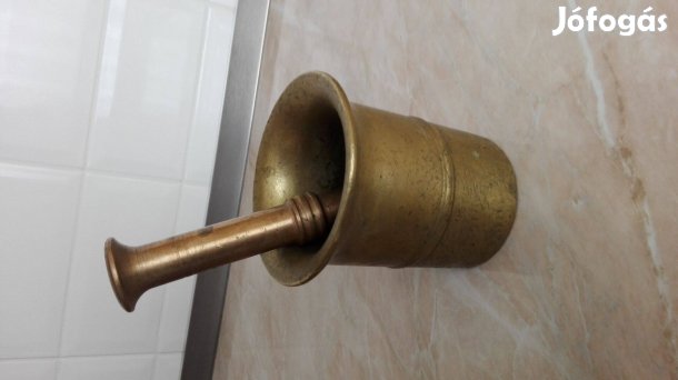 1900-as évek elejéről Gyógyszerész Mozsár szép ritka db