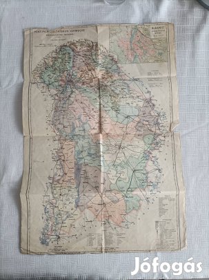 1900 előtti térkép eladó 