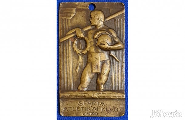 1909. Spárta Atlétikai Klub bronz sport emlékérem, Csillag István