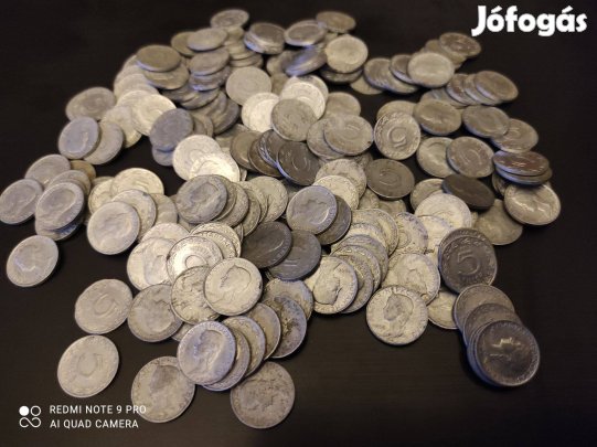 190 darab alumínium 5 filléres