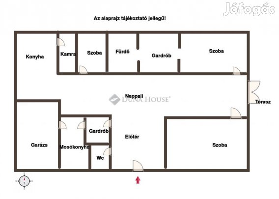 190 nm-es ház eladó Siófok