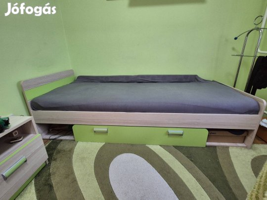 190x80 cm ifjúsági ágy, gyerekágy