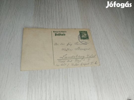 1915-ös I. Világháborús Katonai Képeslap