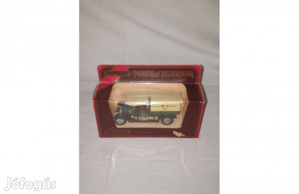 1918 Crossley nagyméretű matchbox játékautó