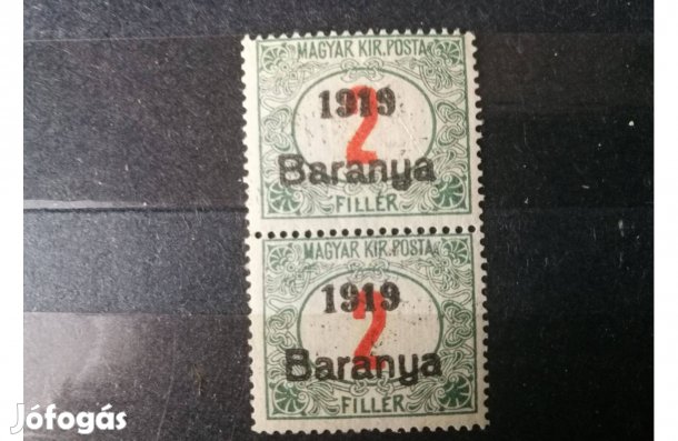 1919 2 fillér portó