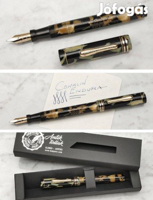 1929-es amerikai Conklin Toledo Endura töltőtoll 14k arany heggyel