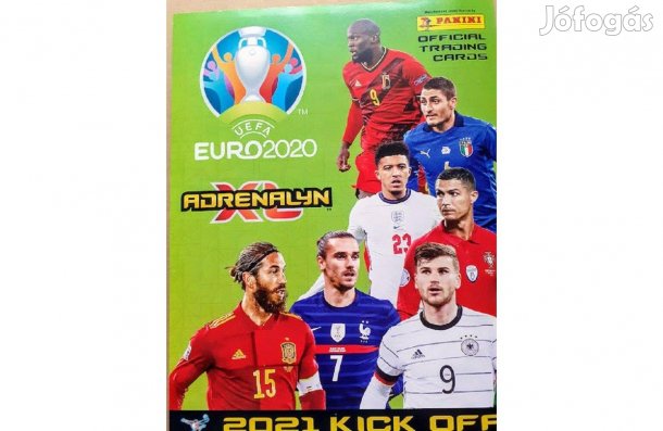192 darab focis kártya az összes Panini Kick Off 2021 Team Mate