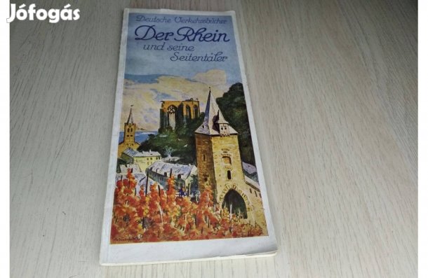 1936-os Berlini Olimpia Útikönyv - A Rajna és völgyei