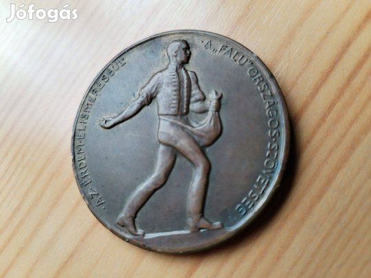 1937-es bronz érdemérem "A Falu Országos Szövetség"