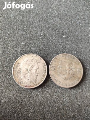 1947-es Kossuth 5 forintos 2 db