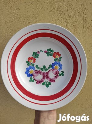 1951-es retro matyó dísztányér