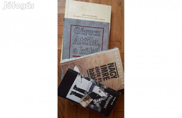 1956-os témájú könyvek jó állapotban eladók