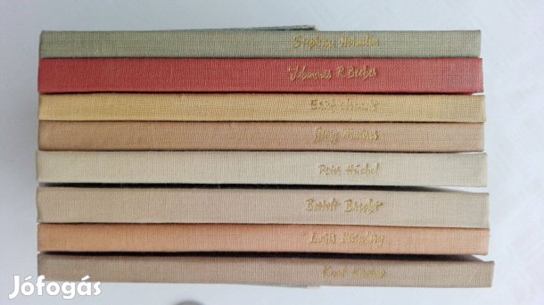 1959-es kiadásű 8 db könyv "Modern Német Líra Kincsesháza"