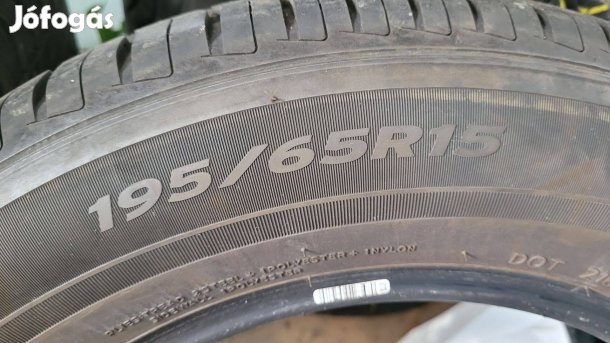 195/65 R15 újszerű nyári szett , dot4524